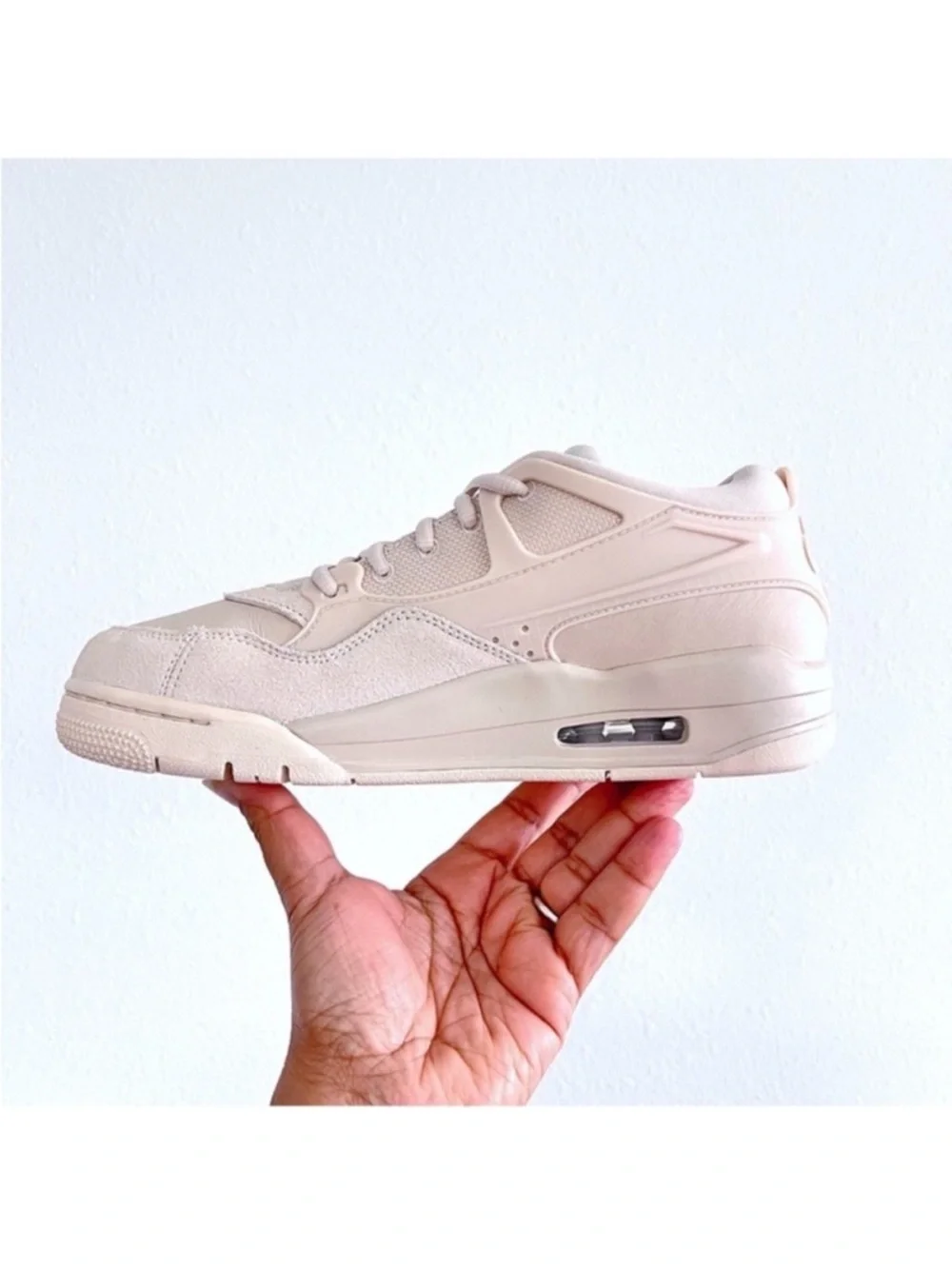 Nike Air Jordan 4 RM Legend Light Brown Cream Women’s Low Top Sneakers Size 9